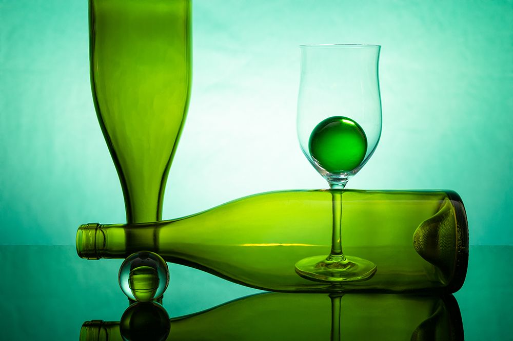 Art Print: Green Glass ,15