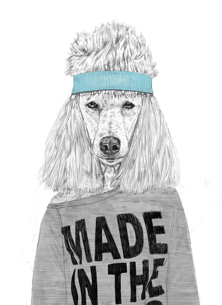 Wall Art Painting id:542970, Name: 80s Bitch, Artist: Solti, Balazs