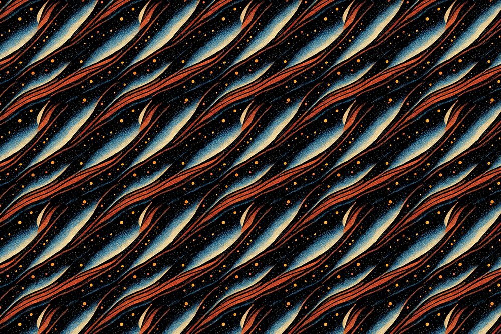 Wall art: Space Pattern, by Treechild