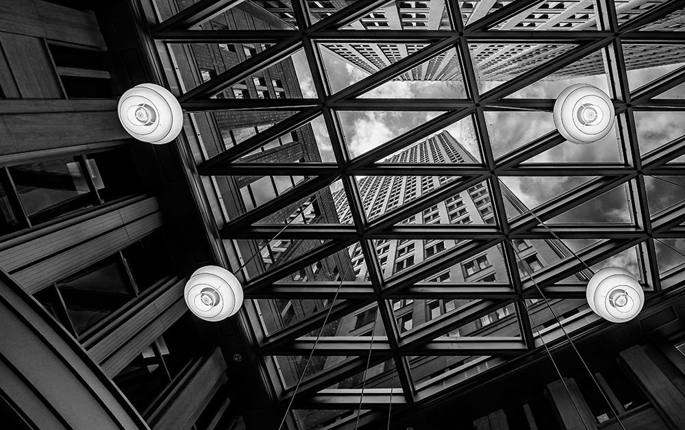 Wall art: Four Lights, by Koer, Jaap