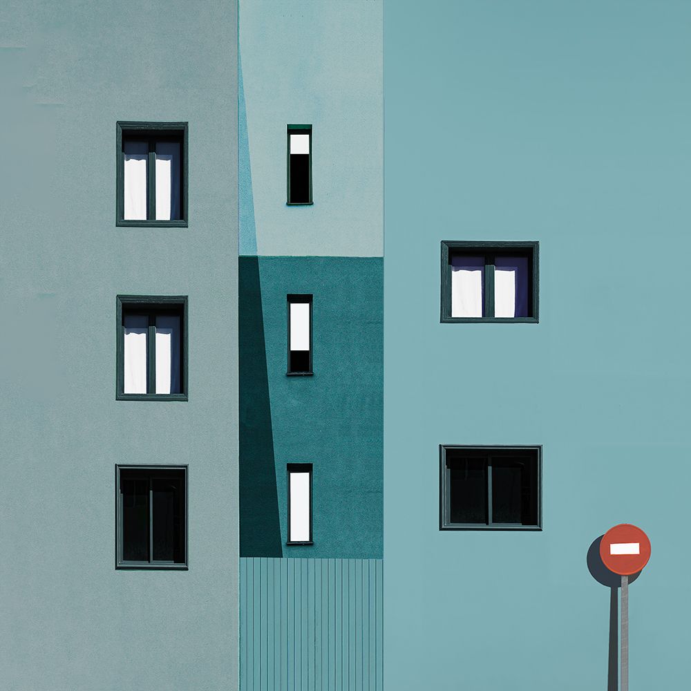 Wall art: Urban minimalism, by Schuster, Inge