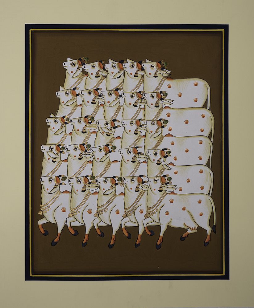 Wall art: COW TRADITIONAL ART, by Imagineers Studio