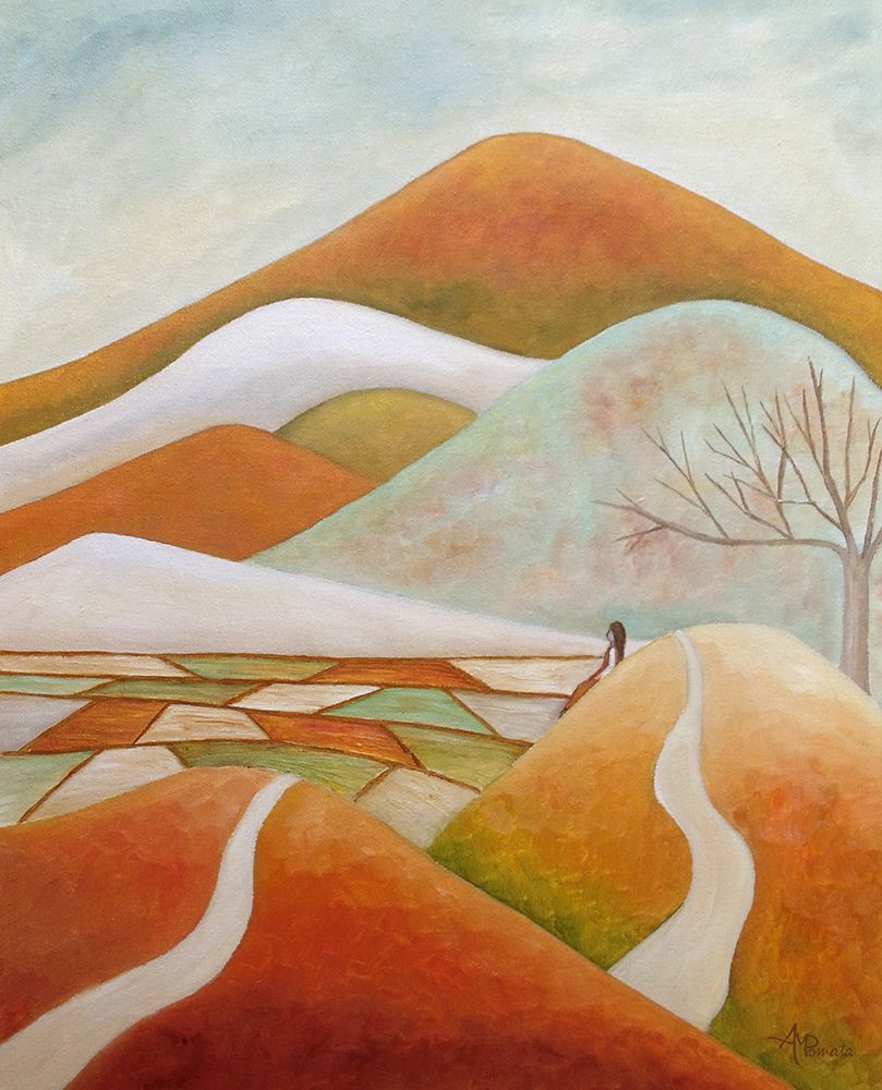 Wall art: Gaining Perspective, by Pomata, Angeles M.