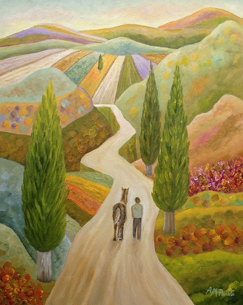 Wall art: Good Old Friends, by Pomata, Angeles M.