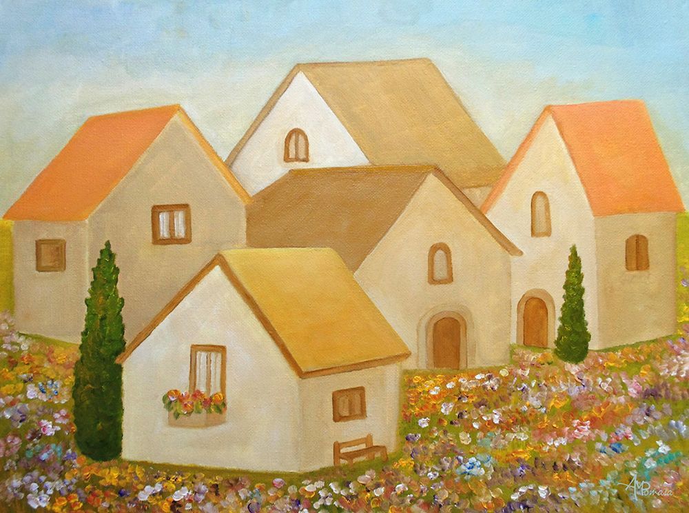 Wall art: Good Old Times, by Pomata, Angeles M.