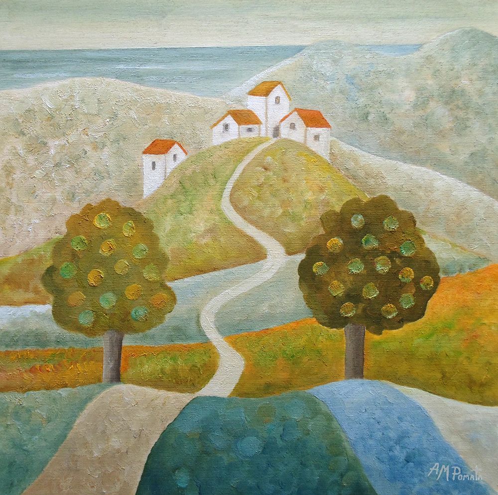 Wall art: Hamlet By the Sea, by Pomata, Angeles M.