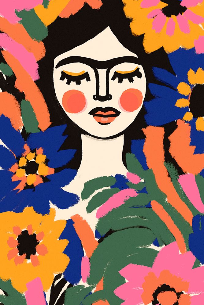 Art Print: The Flower Princess