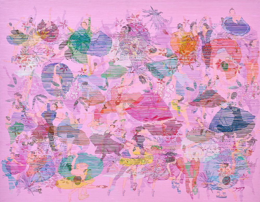 Wall Art Painting id:679895, Name: Spring Waltz, Artist: Park, Jukyong