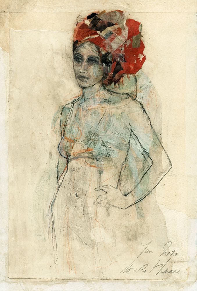 Wall art: Hommage An Ingres XVI, by Rathmann, Ute