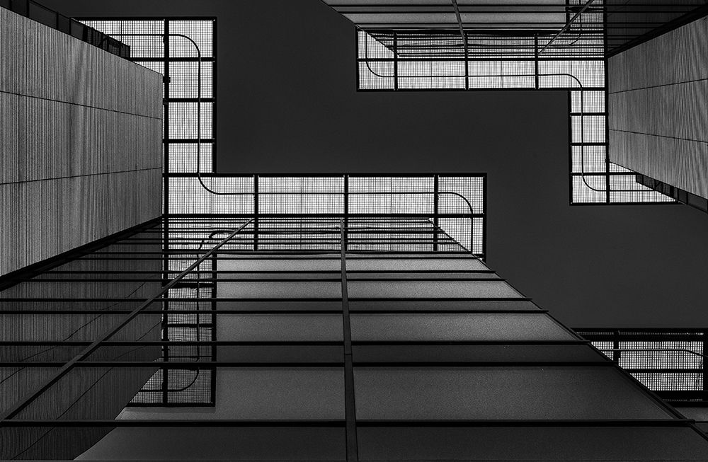 Wall art: Meeting Of Grids, by Van Den, Jef