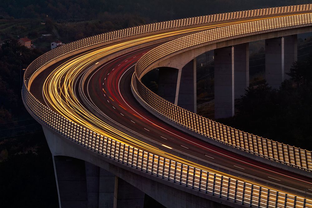 Wall art: Viadukt A?Rni Kal, by Ivancic, Jaka