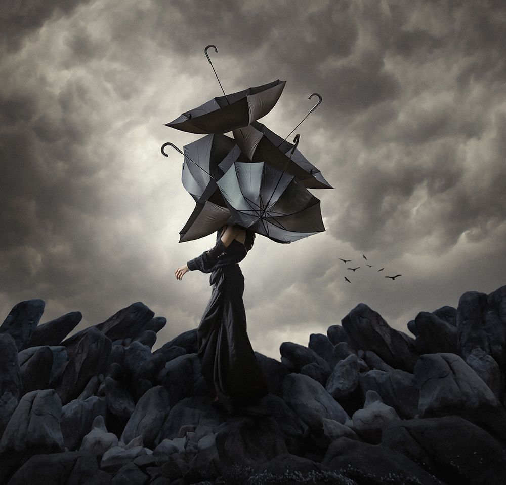 Art Print: Cover Me Up-So No One Can See Me Laughing