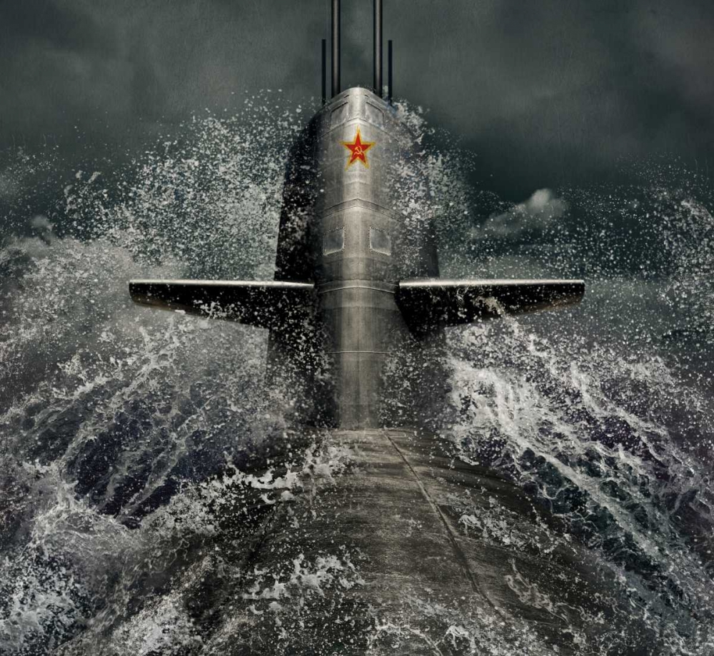 Wall art: Submarine, by Laudin, Dmitry