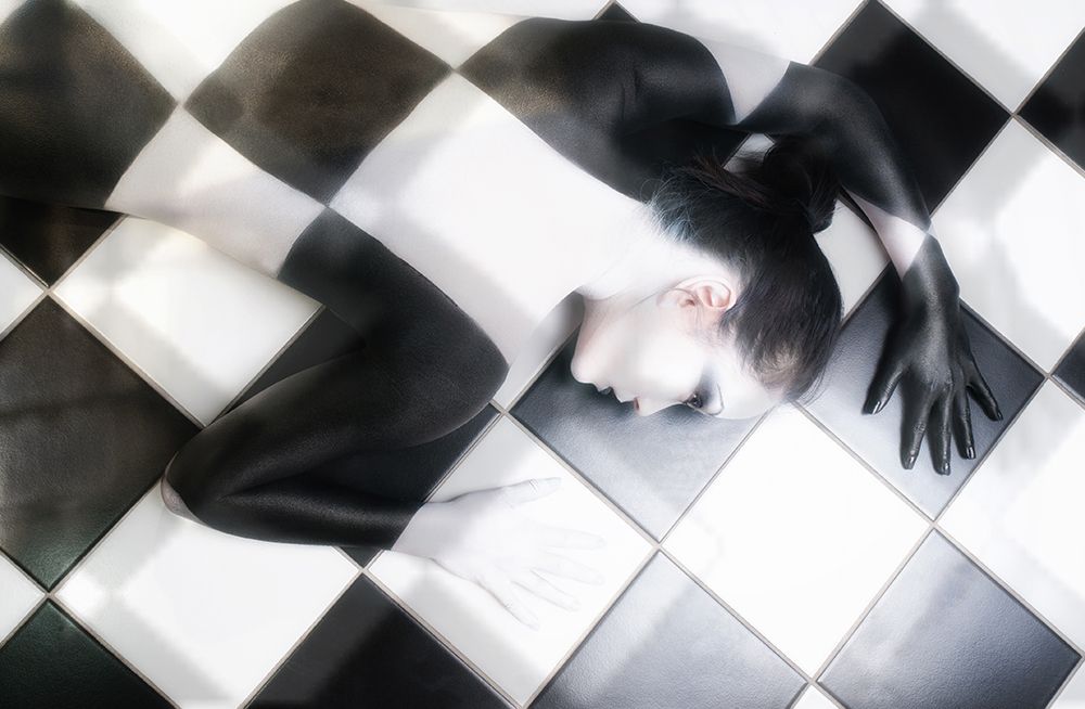 Wall Art Painting id:100596, Name: Tile Tales, Artist: Galon Ma, Derek