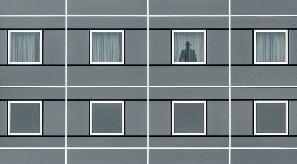 Art Print: The shadow man