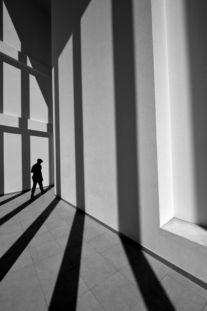 Art Print: Black Line