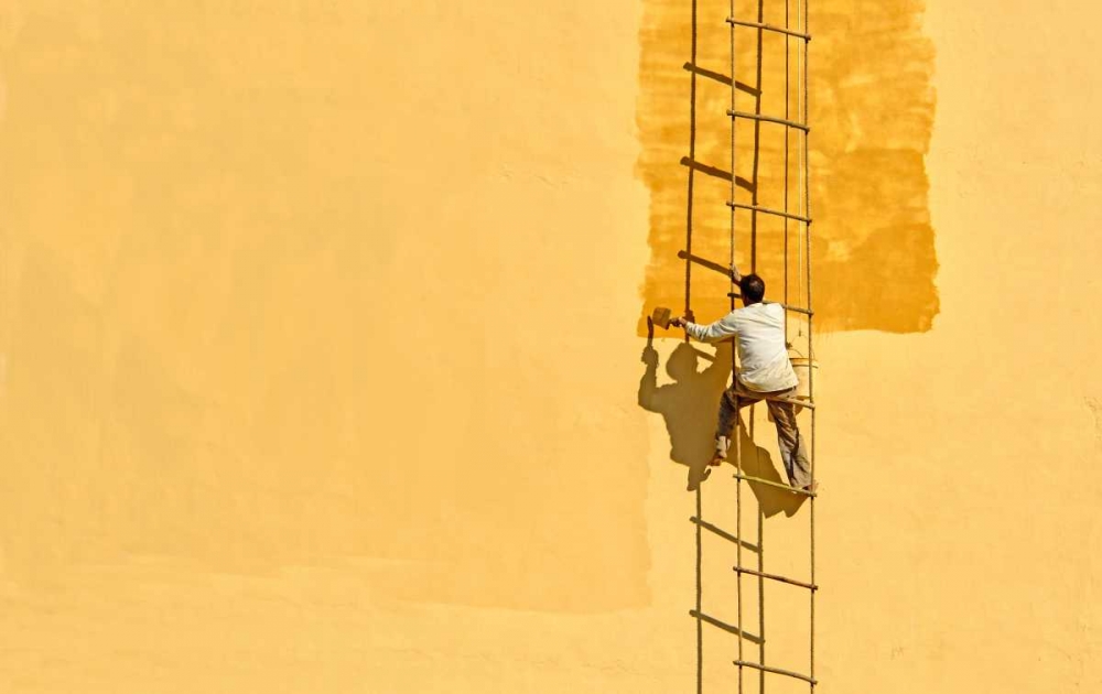 Art Print: Der Anstreicher