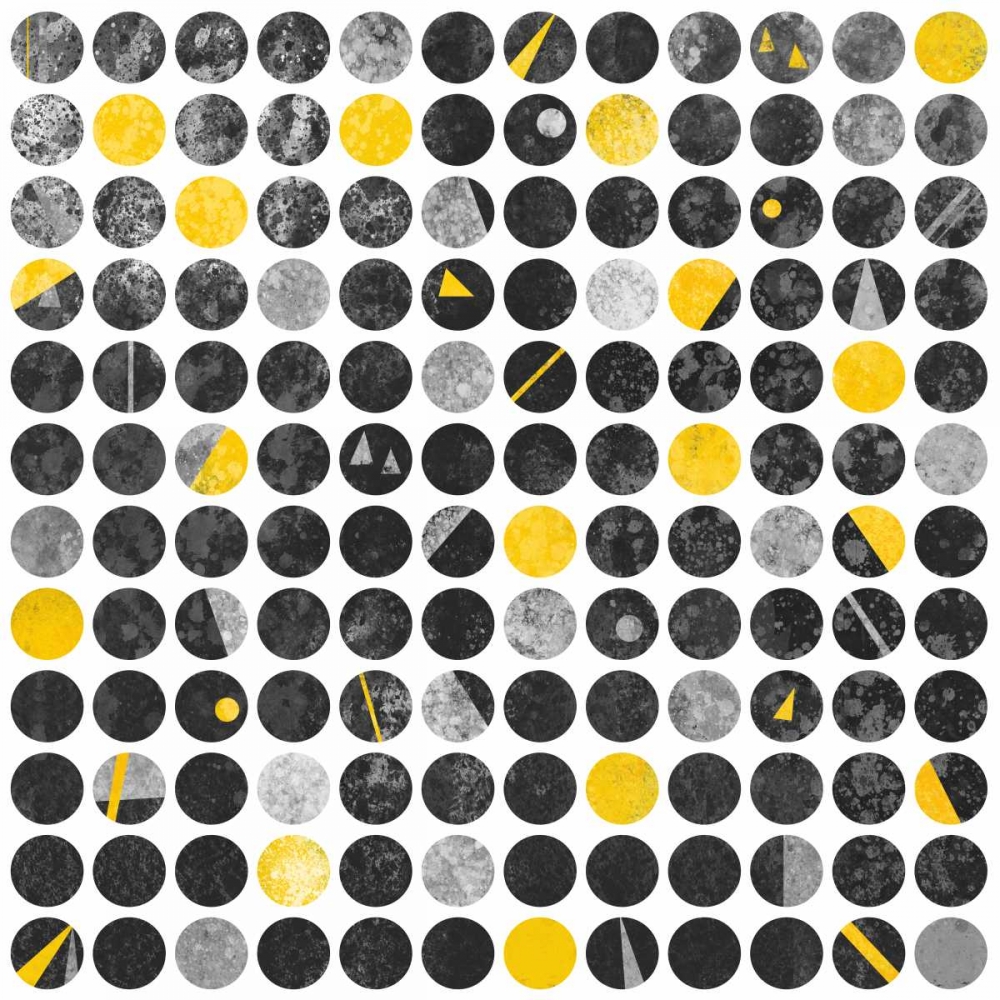 Wall Art Painting id:150804, Name: Circles Grunge, Artist: Atelier B Art Studio