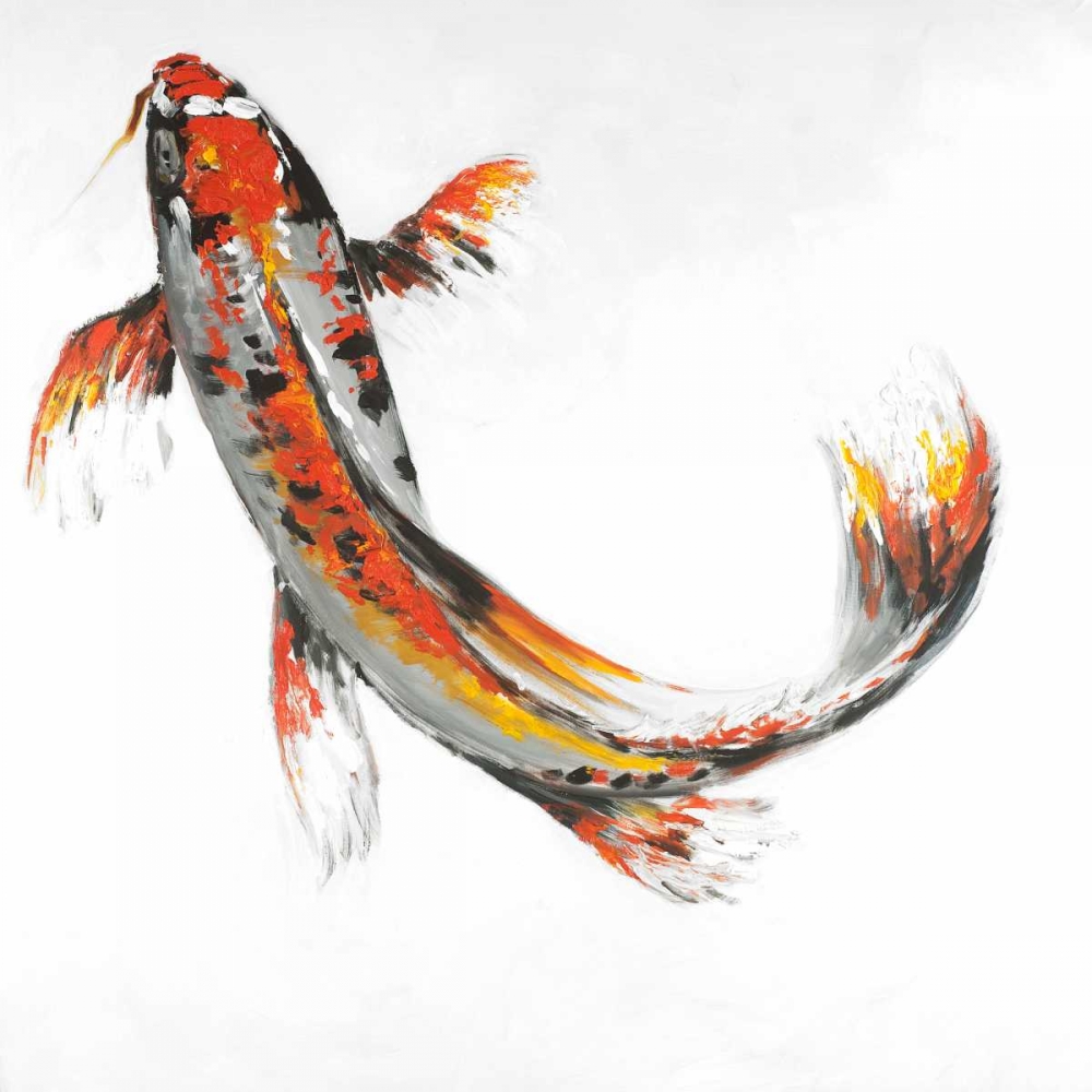 Wall Art Painting id:174677, Name: Butterfly Koi Fish, Artist: Atelier B Art Studio