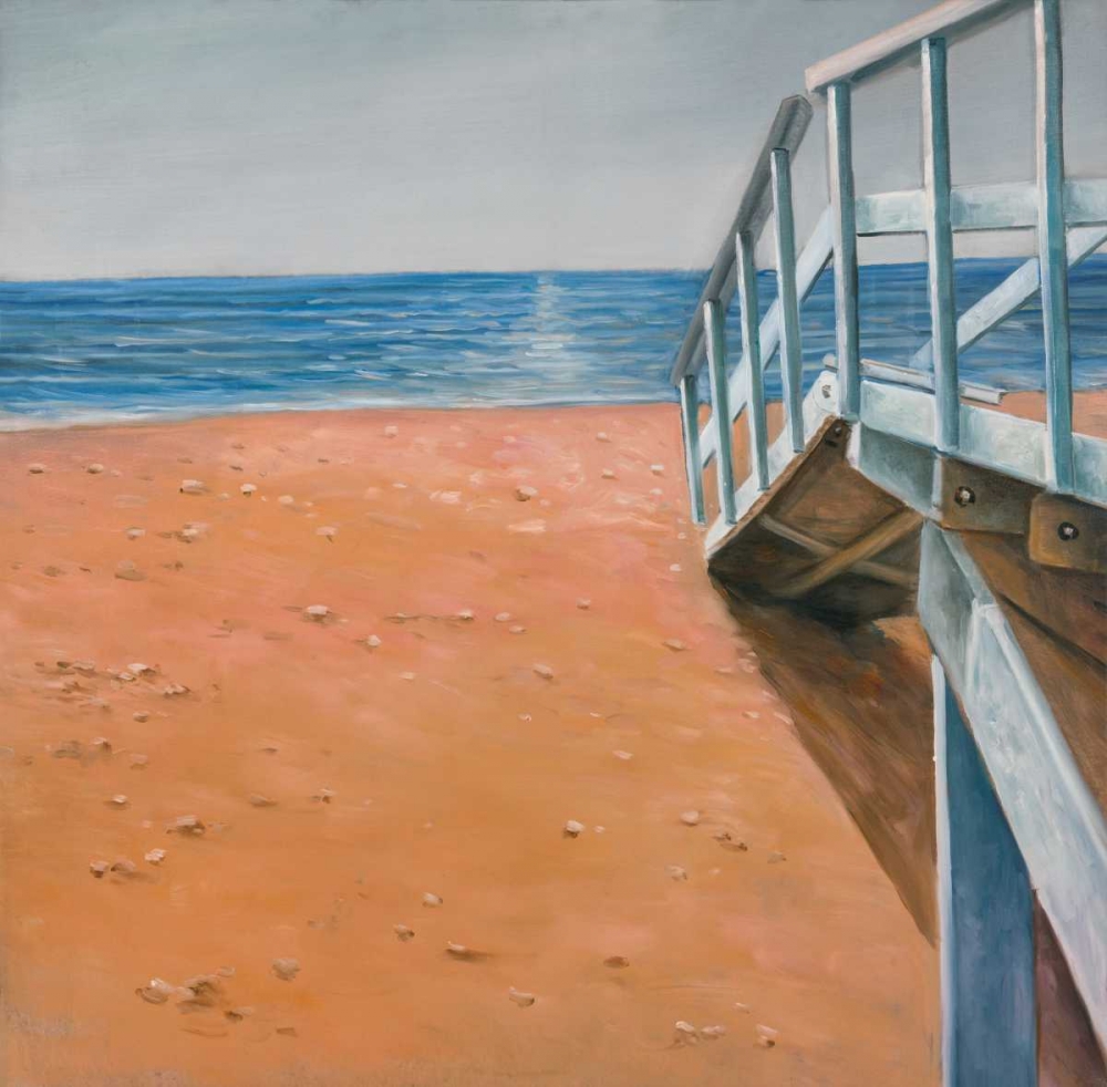 Wall Art Painting id:150935, Name: Seaside Landscape, Artist: Atelier B Art Studio