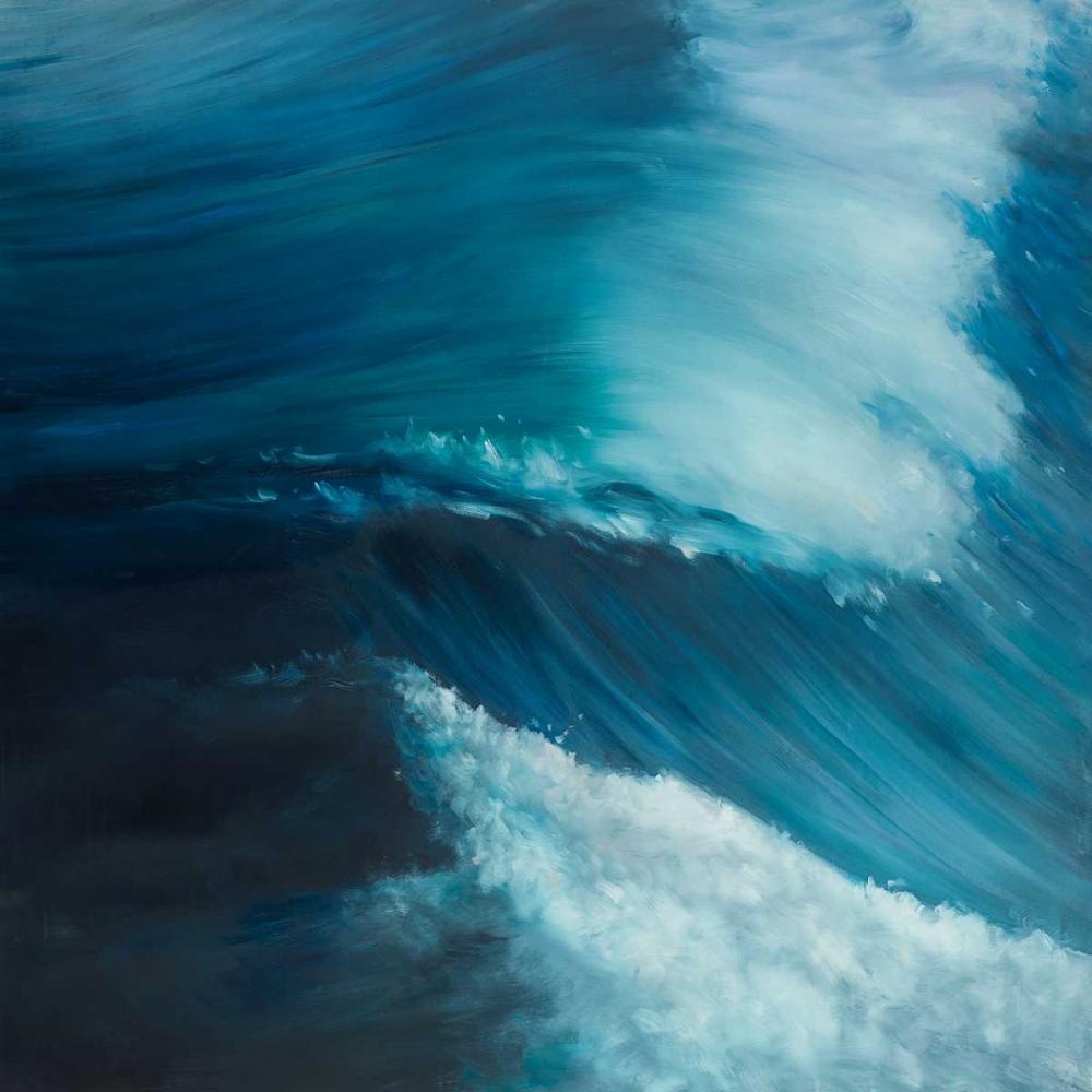 Wall Art Painting id:150939, Name: Unleashed Sea, Artist: Atelier B Art Studio