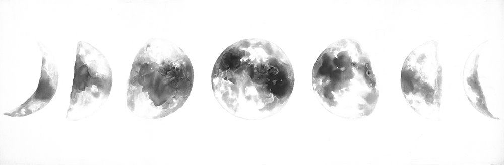 Wall art: ECLIPSE IN SEVERAL PHASES, by Atelier B Art Studio