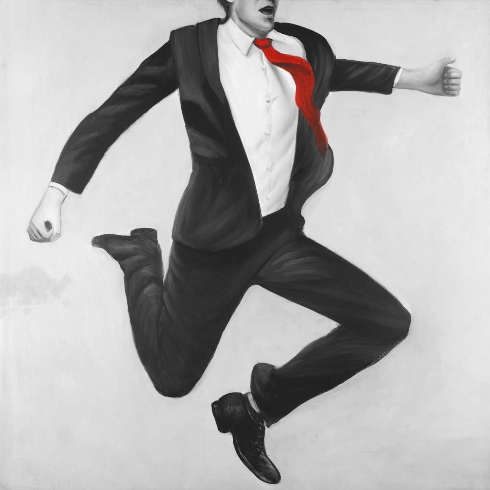 Wall art: Happy Classic Man, by Atelier B Art Studio