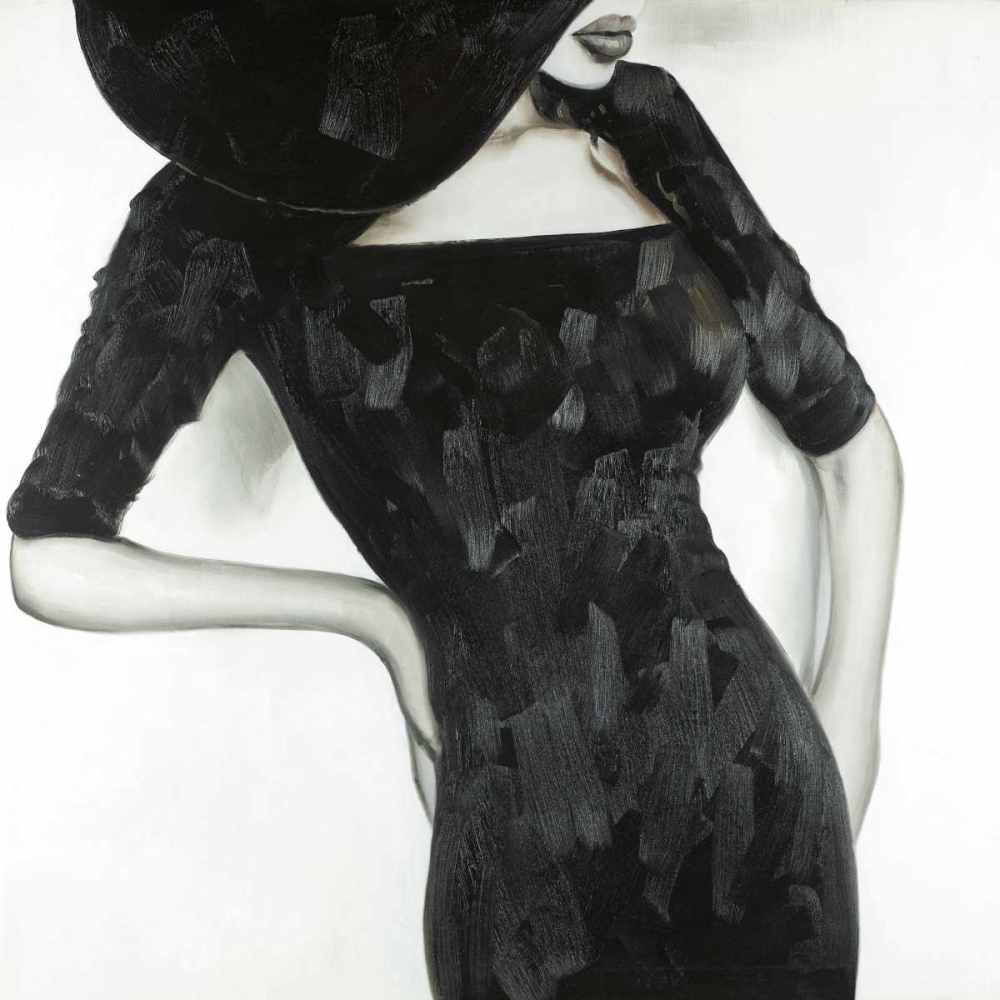 Wall art: Beautiful Classic Woman, by Atelier B Art Studio