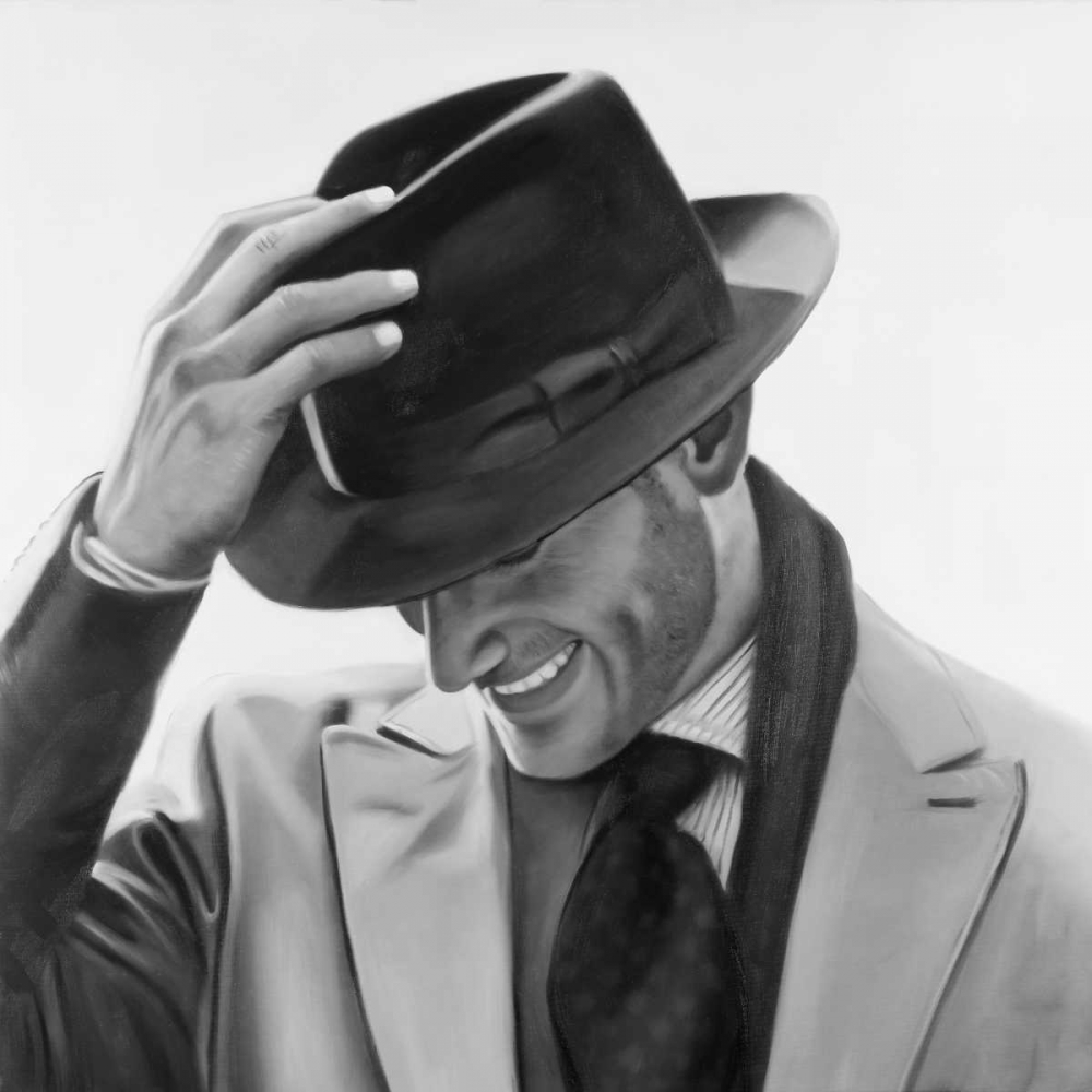 Wall art: Well-dressed Man, by Atelier B Art Studio