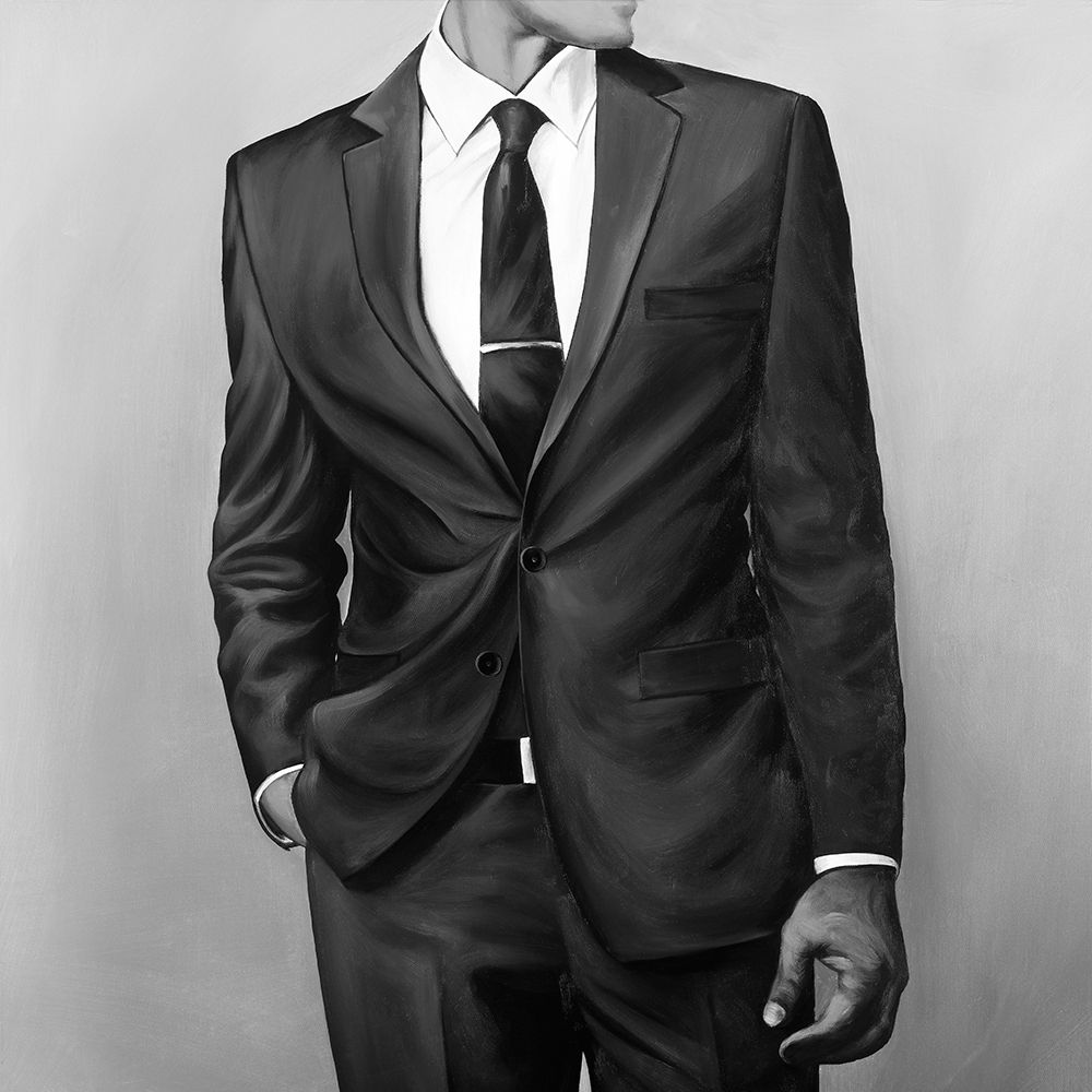 Wall art: MAN IN A GREAT COSTUME, by Atelier B Art Studio