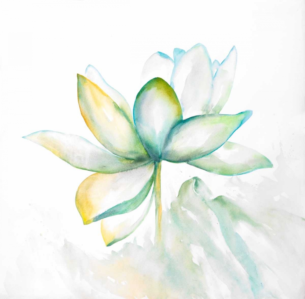 Wall Art Painting id:174776, Name: Abstract Lotus Flower, Artist: Atelier B Art Studio