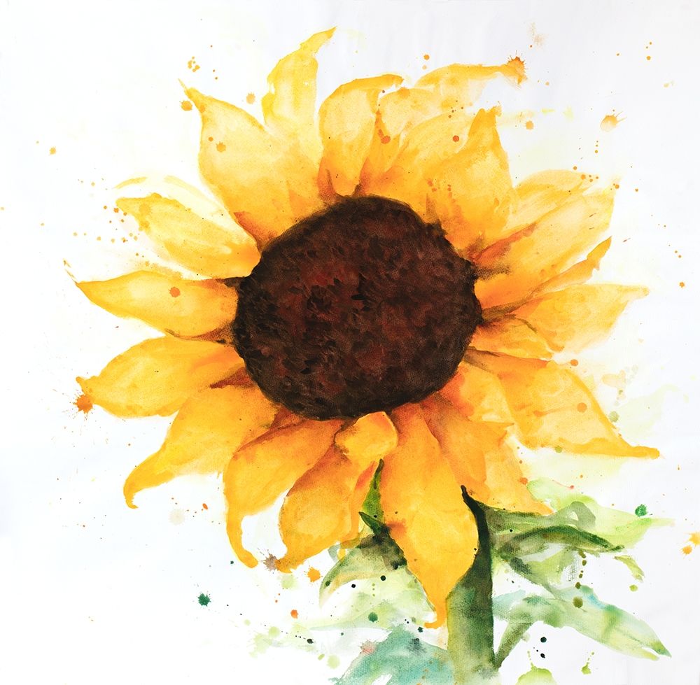 Wall art: SUNFLOWER, by Atelier B Art Studio