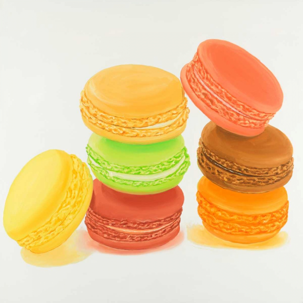 Wall Art Painting id:174804, Name: Delicious Macaroons, Artist: Atelier B Art Studio