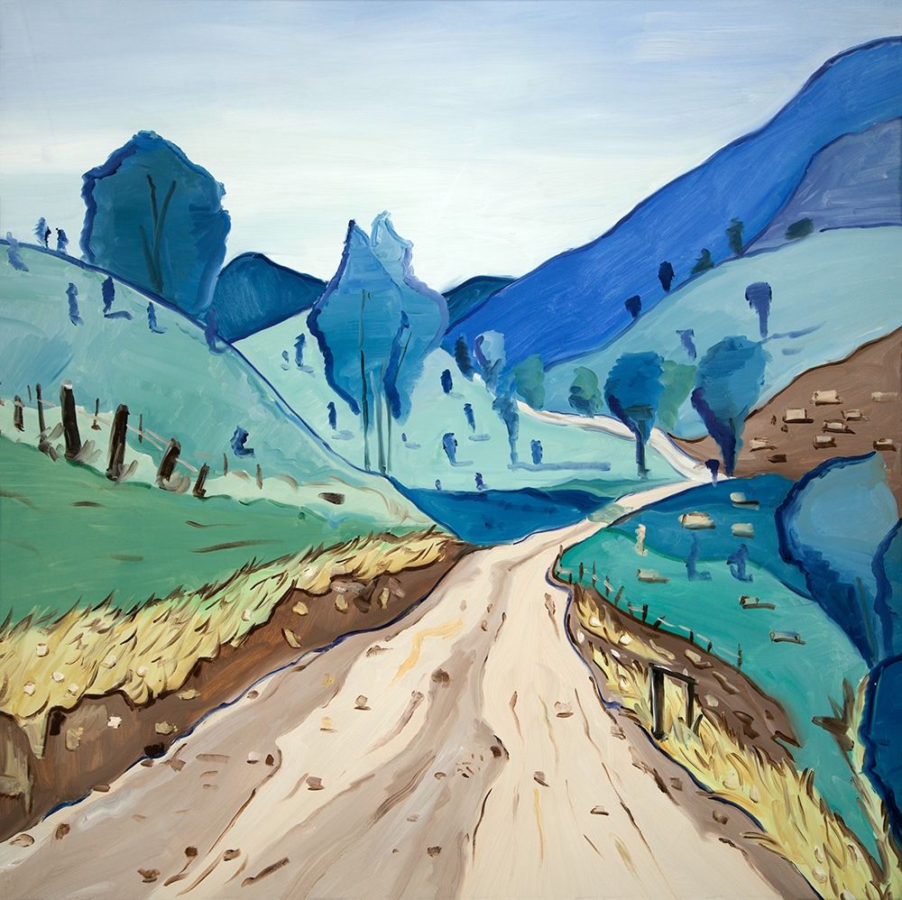 Wall art: TUSCANY TRAIL, by Atelier B Art Studio