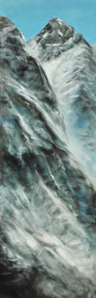 Wall art: Mountains of Lhotse Wall on the Nepal Side, by Atelier B Art Studio