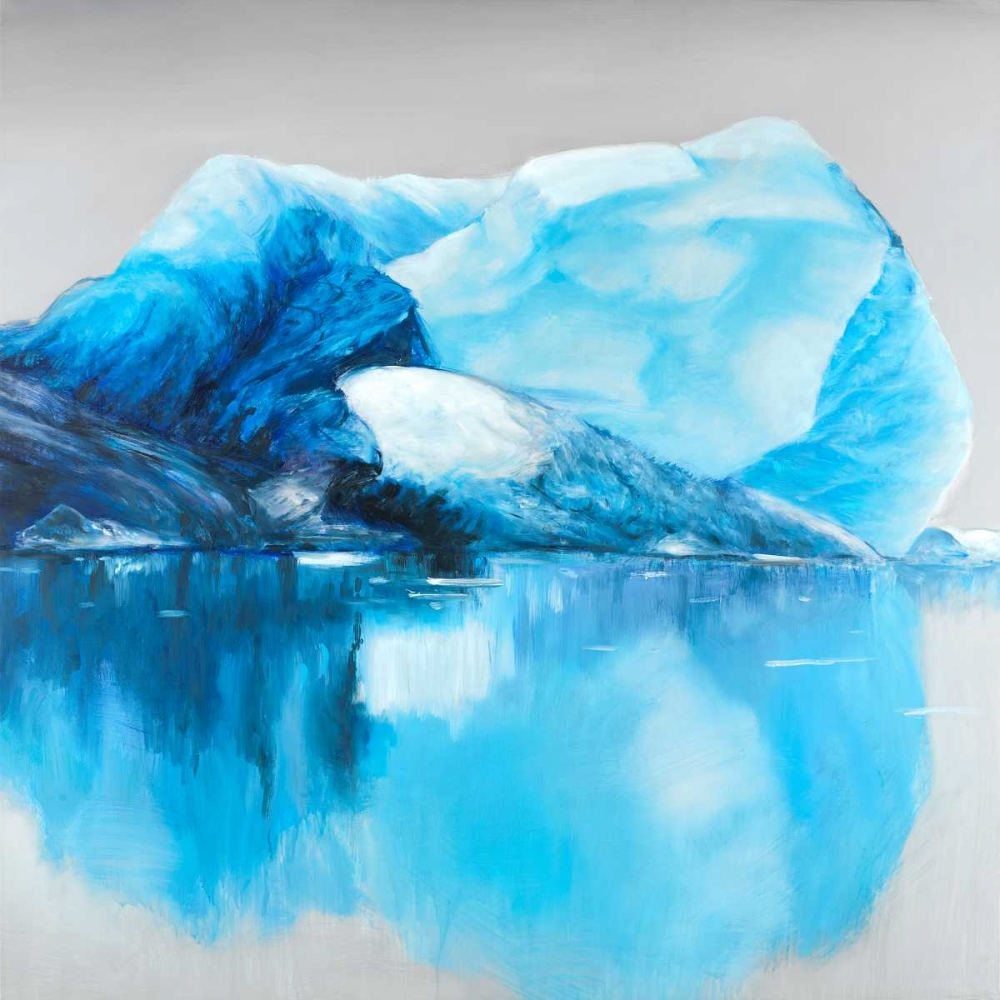 Wall Art Painting id:163075, Name: Iceland Icebergs, Artist: Atelier B Art Studio