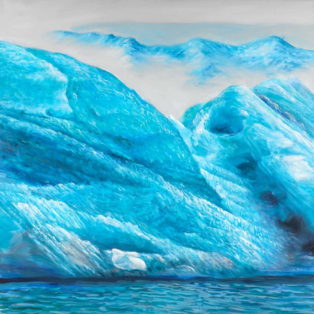 Art Print: Icebergs