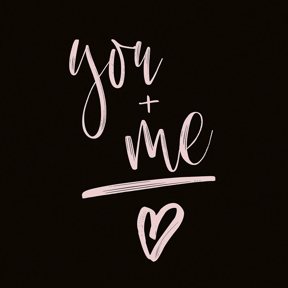 Wall art: YOU + ME, by Atelier B Art Studio