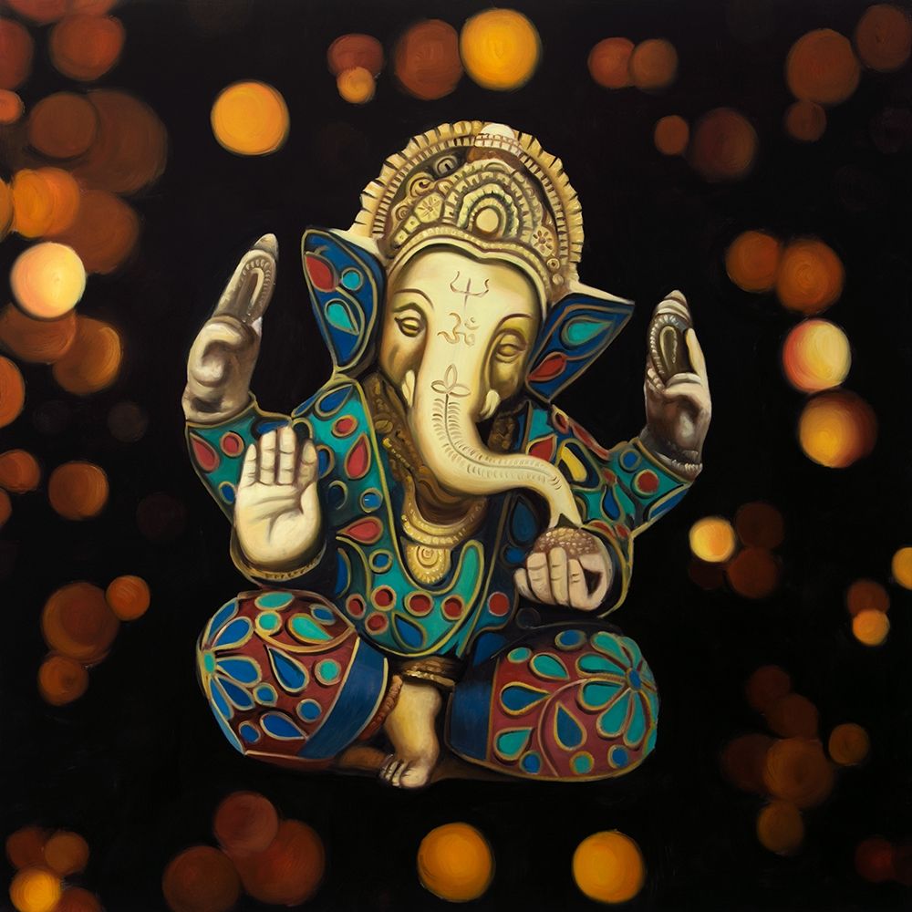 Wall art: GANESH, by Atelier B Art Studio