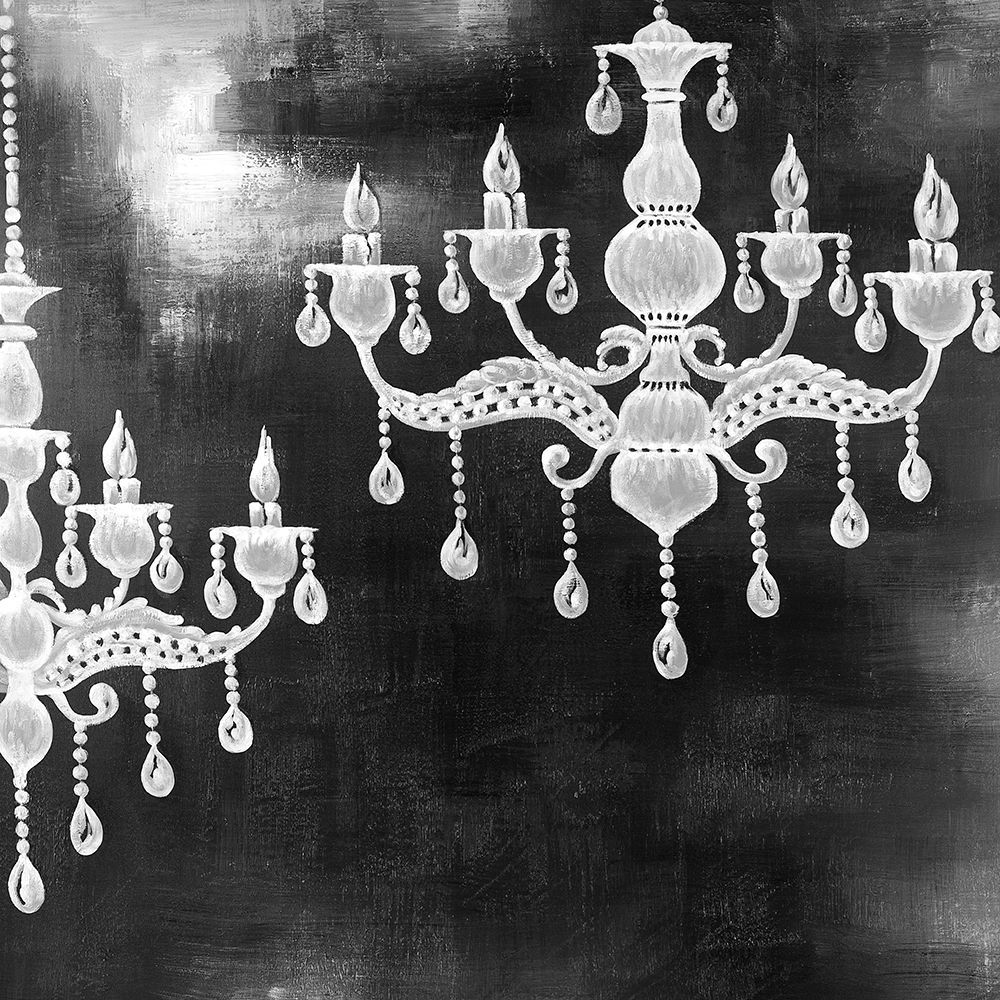 Wall Art Painting id:212035, Name: WHITE CHANDELIERS, Artist: Atelier B Art Studio