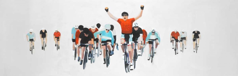 Art Print: Cycling Competition Finals
