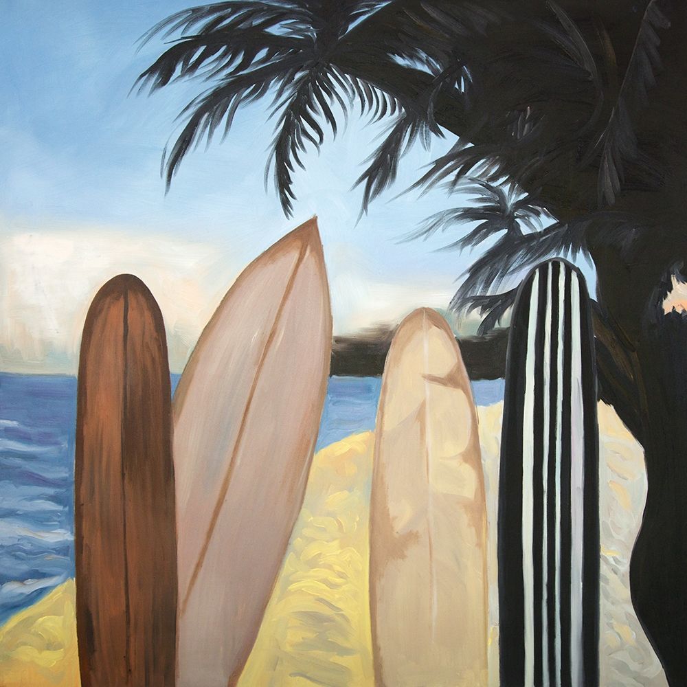 Wall art: SURFBOARDS, by Atelier B Art Studio