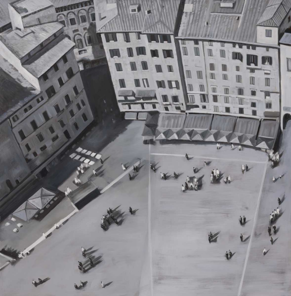 Wall Art Painting id:151036, Name: Piazza Del Campo in Italie, Artist: Atelier B Art Studio