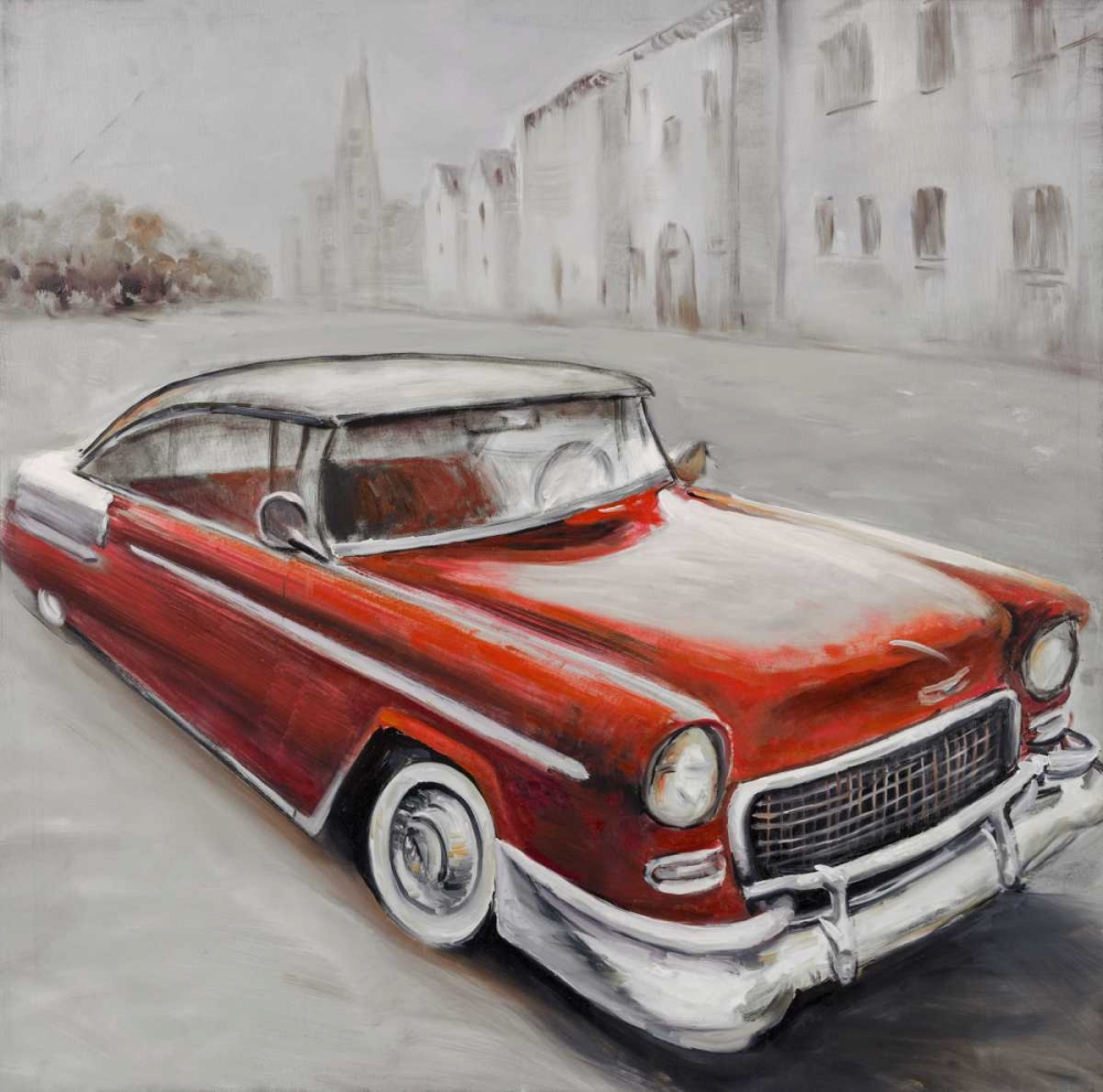 Wall Art Painting id:151044, Name: Vintage Classic Car, Artist: Atelier B Art Studio