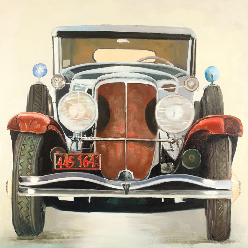 Wall art: Vintage Luxury Car, by Atelier B Art Studio