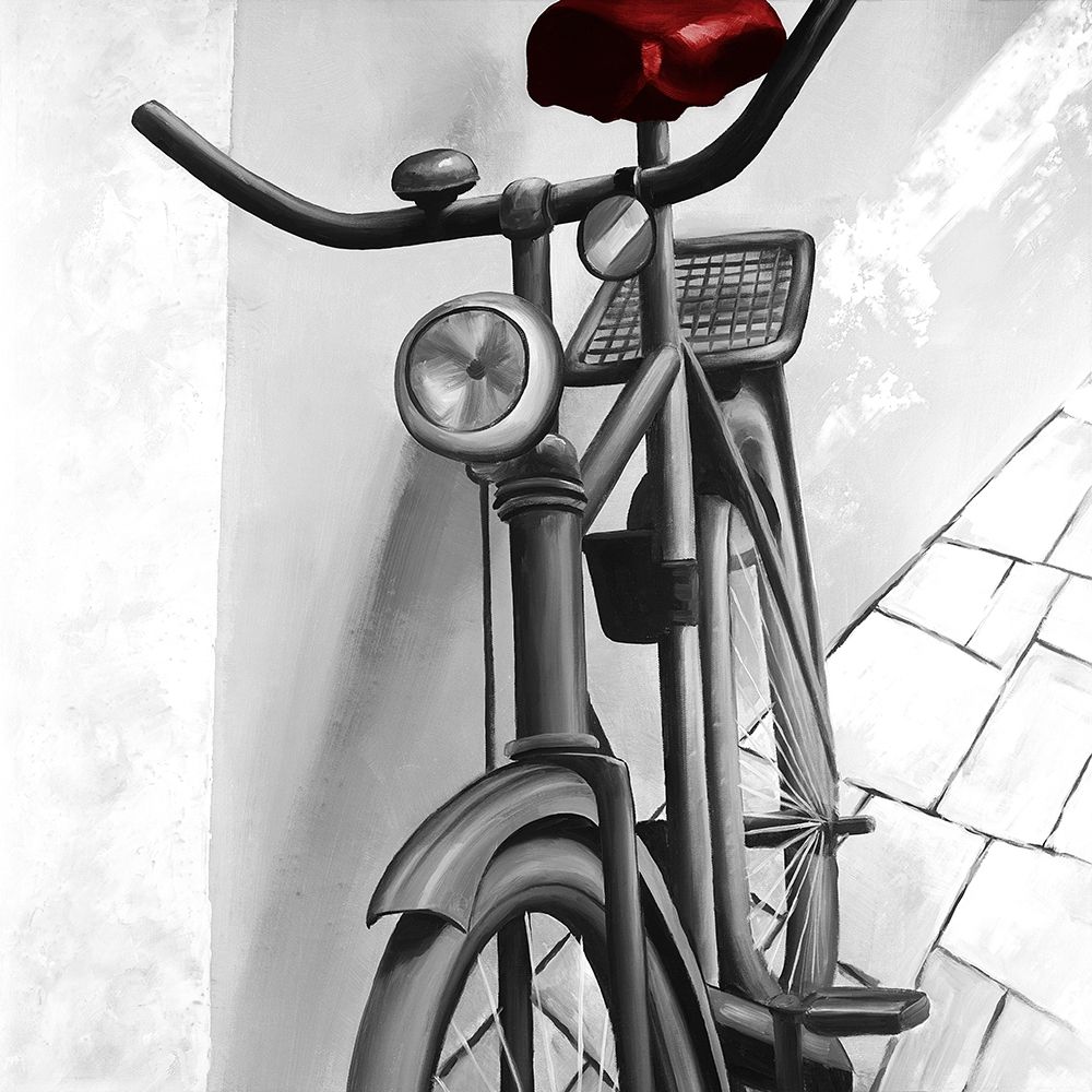 Wall Art Painting id:307318, Name: Abandoned Bicycle, Artist: Atelier B Art Studio