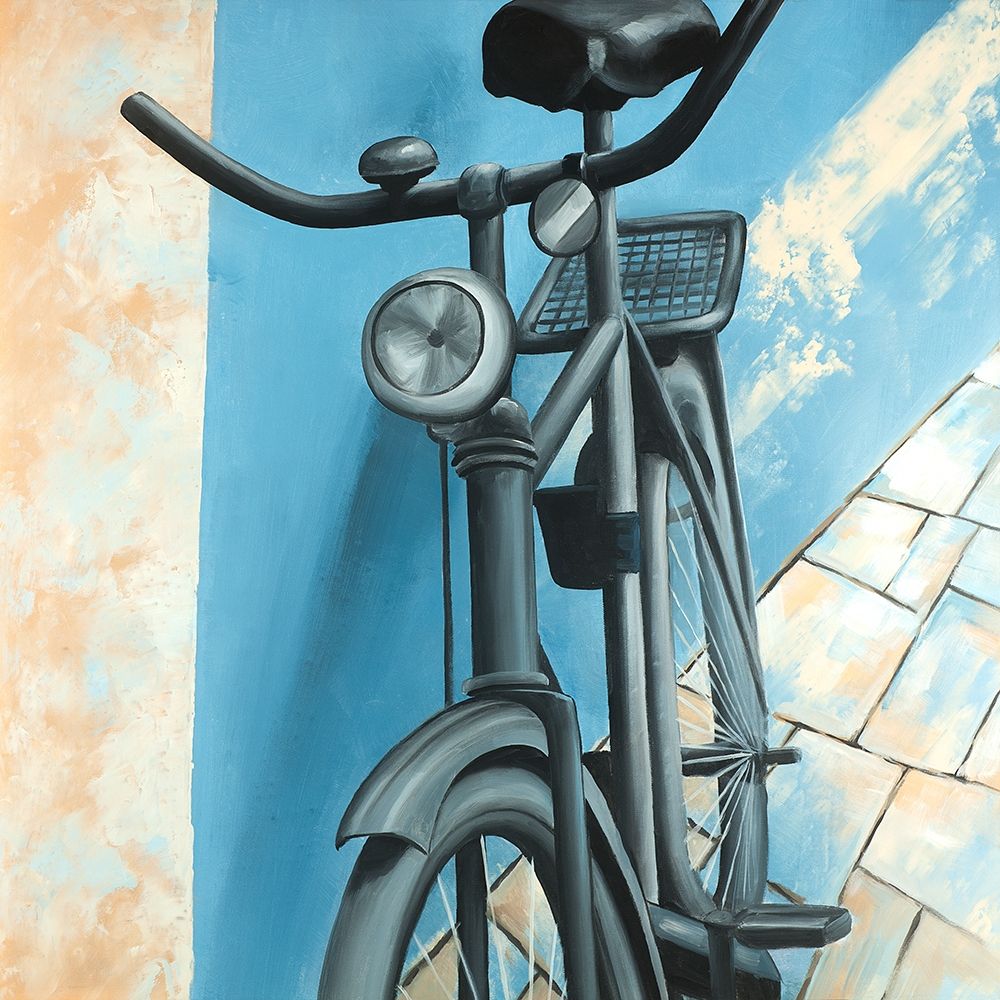 Wall art: Abandoned Bicycle, by Atelier B Art Studio
