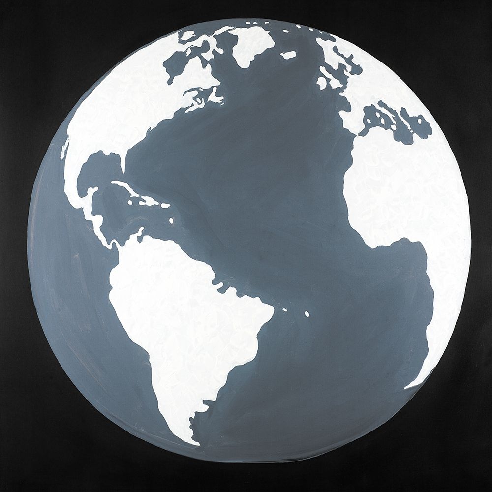 Wall art: Globe, by Atelier B Art Studio