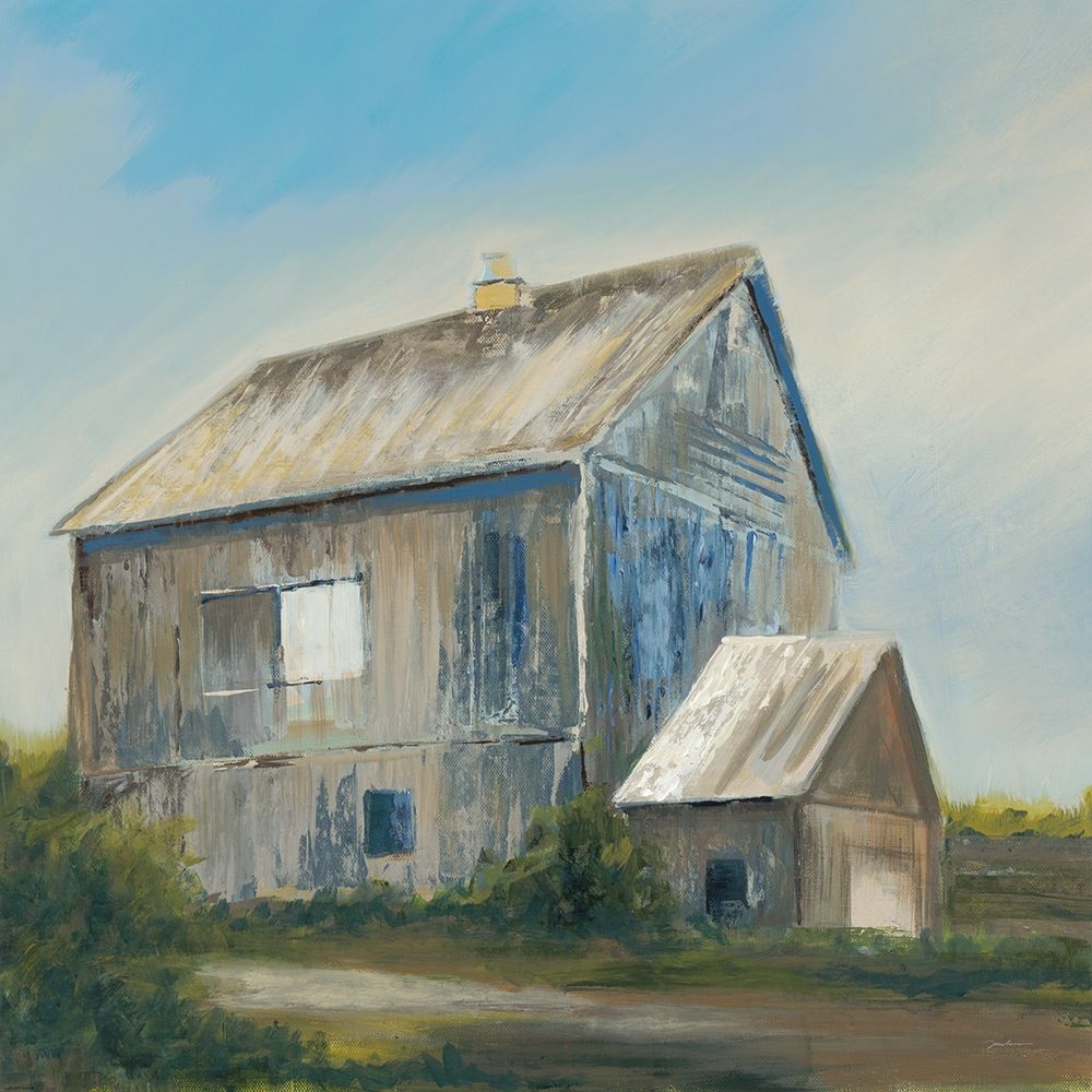 Art Print: Gray Barn
