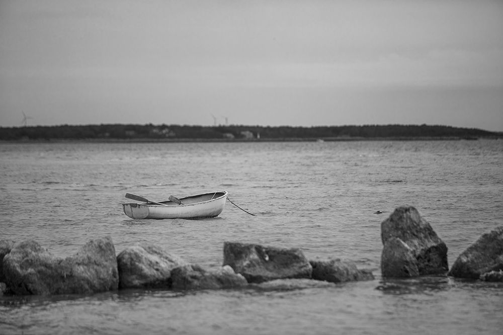 Wall Art Painting id:640122, Name: Solitary Boat, Artist: Matheson, Aaron